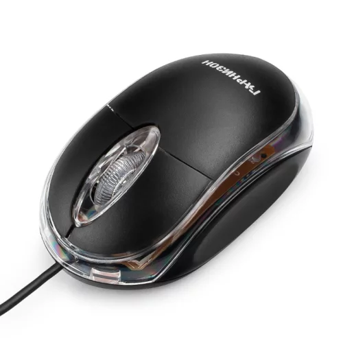 *Мышь Гарнизон GM-100, USB, чип- Х, черный, 1000 DPI, 2кн.+колесо-кнопка фото 3