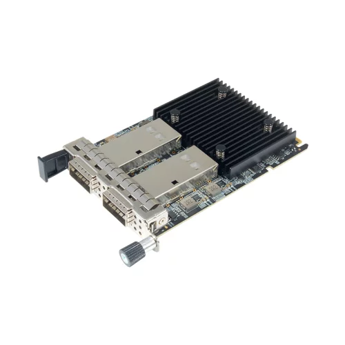 Сетевая карта/ 2-Port 100G QSFP56 NIC Ethernet Fiber Adapter for OCP 3.0, chipset BCM57508 (N-1170)