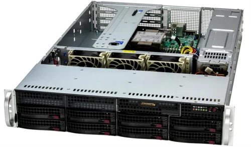 Сервер Supermicro SuperServer 2U 522B-WR 1x6530P/ 4x64GB/ 1xM.2 NVMe 480GB/ SFT-DCMS-SINGLE (SYS-522B-WR.)