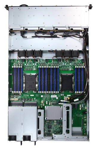 Сервер IRU Rock C1210P, 1980988 (1980988) *Сервер IRU Rock C1210P 1x4210R 1x32Gb 2x10Gbe SFP+ 2x800W w/ o OS (1980988) фото 4