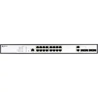 Коммутатор/ Managed L2 Switch 16x1000Base-T PoE, 2x1000Base-X SFP, 2xCombo 1000Base-T/SFP, PoE Budget 250W, RJ45 Console, 19" w/brackets (OS3120P/250W/A1A)