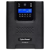 Источник бесперебойного питания CyberPower PR1500ELCD, Line-Interactive, 1500VA/ 1350W USB/ RS-232/ EPO/ SNMPslot 8 IEC С13