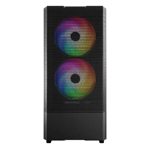 Powercase Mistral AY3B ARGB, Tempered Glass, 2x 140mm +1x 120mm ARGB Fans, чёрный, ATX (CMAYB-A3) фото 3