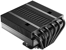 Кулер для процессора ID-COOLING IS-77-XT BLACK LGA1851/1700/1200/115X/AM5/AM4 низкопрофильный высота 77mm (18шт/кор, TDP 150W, PWM, 6 тепл.трубок + медная база, FAN 120mm) BOX