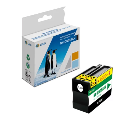 Картридж GG 932XL для Officejet 6100/6600/6700/7510/7612/7110/7610, черный (1000 стр.) (GG-CN053AN)
