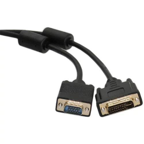 Кабель/ Кабель-переходник DVI (24+5)----] VGA_M/ M 1,8м Telecom ( TA680F-1.8M)