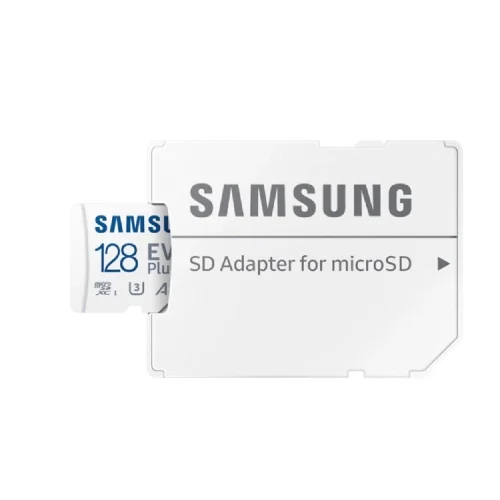 Флеш карта microSDXC 128Gb Samsung EVO Plus (30/160 Mb/s, adapter) (MB-MC128SA/APC)