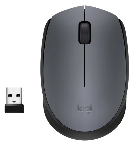 Мышь/ Logitech Wireless Mouse M170 Black (910-004646)