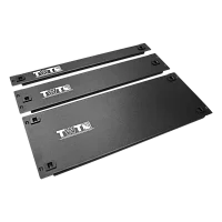 Фальш-панель Быстросъёмная 19" металлическая фальш-панель 1U, черная (TWT-DC-TLMFP-1U)