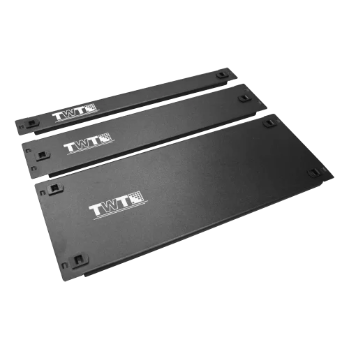 Фальш-панель Быстросъёмная 19 металлическая фальш-панель 1U, черная (TWT-DC-TLMFP-1U)