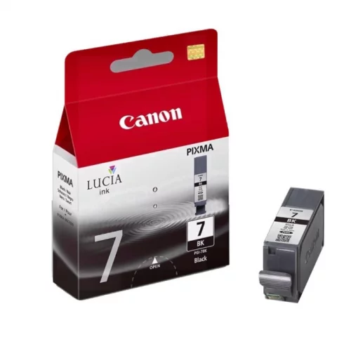 Картридж CANON PGI-7BK, черный, 570 страниц, для PIXMA iX7000 (2444B001)