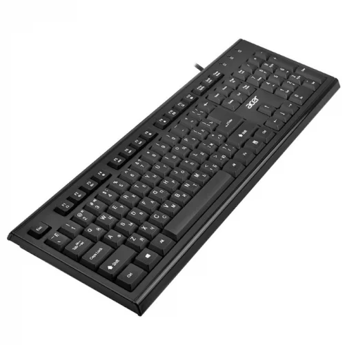 Клавиатура/ Клавиатура ACER OKW120 Wired USB black (ZL.KBDEE.006) фото 3