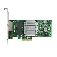 LREC9712HT PCIe 2.1 x4, Intel i350, 2*RJ45 1G NIC Card (301758)
