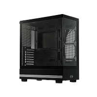 Корпус без блока питания/ Case PCCooler C3 Q500 BK, Midi-Tower, TG, no fans, 1xUSB 3.0 + 1xUSB 2.0 + 1xUSB-C, ATX, mATX, mITX Black