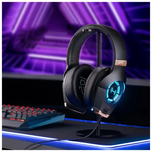 Наушники с микрофоном Edifier GX черный 2м мониторные USB оголовье (GX#MLN) фото 8