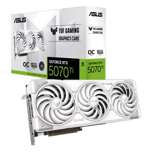 Видеокарта/ TUF-RTX5070TI-O16G-WHITEGAMING (90YV0MD3-M0NA00)