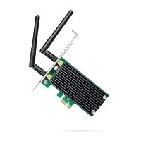 Archer T4E AC1200 Двухдиапазонный Wi-Fi адаптер PCI Express, 2T2R, до 867 Мбит/ с на 5 ГГц или 300 Мбит/ с на 2,4 ГГц, 802.11ac/ a/ b/ g/ n, Beamforming, (089931), RTL {40}