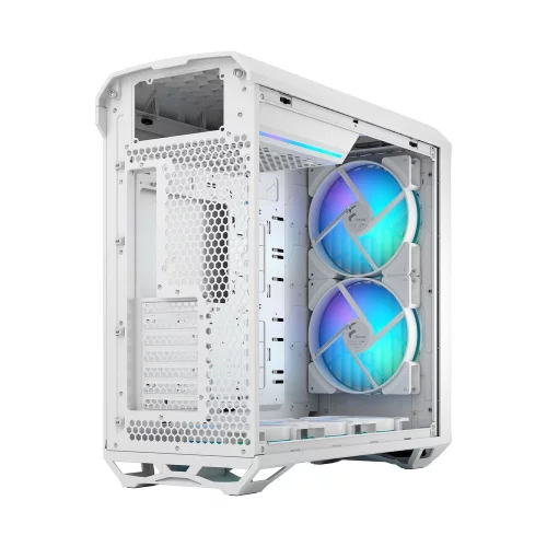 Корпус ПК без блока питания/ Case Fractal Design Torrent RGB TG Clear Tint, Full-Tower, 2x180mm + 3x140mm RGB, 2xUSB-A 3.2 + 1xUSB 3.2 Type-C E-ATX, SSI-CEB, SSI-EEB, ATX, mATX, mITX White (FD-C-TOR1A-07) фото 14