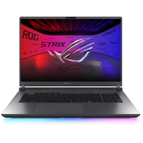 Ноутбук Asus ROG Strix G18 G815LP-S9141 Core Ultra 7 255HX 32Gb SSD1Tb NVIDIA GeForce RTX 5070 8Gb 18 IPS WQXGA (2560x1600) без ОС grey WiFi BT Cam (90NR0LK1-M00750)