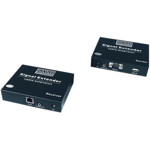 Передача VGA+аудио+USB(клавиатура, мышь) по Ethernet OSNOVO RLN-VKM/1(ver.2) Дополнительный приёмник VGA, USB(клавиатура+мышь) и аудиосигналов по сети Ethernet для комплекта TLN-VKM/1+RLN- VKM/1(ver.2). Разрешение до 1920х1080, 60Гц. Вх. - RJ45/Роз.2,1х