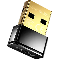 Адаптер Wi-Fi/ AX300 Wi-Fi 6 USB Adapter, Mini Size, 286Mbps at 2.4GHz, Nano Size, USB 2.0, Auto driver installation on Windows 7/ 10/ 11, Manual driver installation for other OS;Support system: Windows (WU300)
