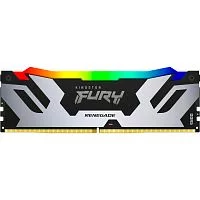 Модуль памяти Kingston 32GB DDR5 8000 FURY Renegade Silver/ Black RGB XMP Non-ECC Unbuffered DIMM (Kit 2*16gb) 1RX8 38-48-48 1.45V 288-pin 16Gbit (KF580C38RSAK2-32)