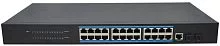 Коммутатор Gigabit Ethernet OSNOVO SW-72402/L2 Управляемый (L2+) коммутатор Gigabit Ethernet на 26 портов.Порты: 24 x GE (10/100/1000Base-T) + 2 x GE SFP (1000Base-X), Консольный порт; Уровень управления L2 (Full managed); Подде