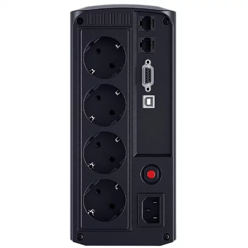 Источник бесперебойного питания/ UPS CyberPower VP1000ELCD Line-Interactive 1000VA/550W USB/RS-232/RJ11/45 (4 EURO) фото 3