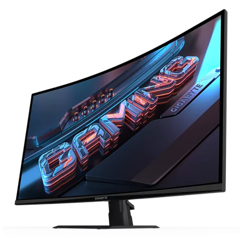 Монитор 31.5 Gigabyte GS32QCA EU Black (31.5, VA, 2560x1440, 180Hz, 3500:1, 1ms, 2xHDMI 2.0, DP 1.4, Curved) (20VM0-GS32QCABM-2EUR) фото 2