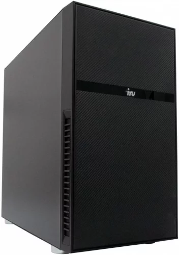 Компьютер IRU Home 310H5GM MT Core i3-10105F (3.7) 16Gb SSD512Gb GTX1630 4Gb DOS GbitEth 500W черный (1858310)