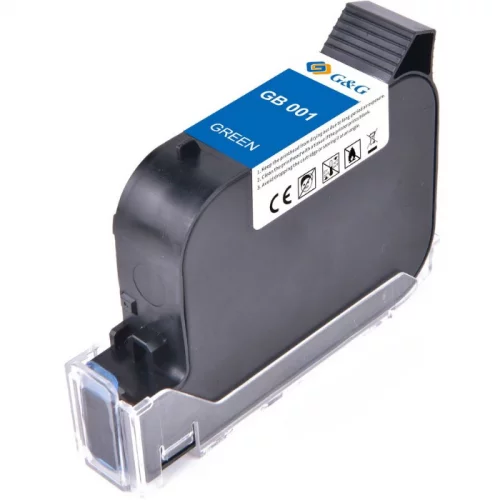 Картридж струйный G&G GB-001G зеленый 42 мл для G&G GG-HH1001