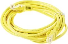 Патч-корд Premier PP12-3M/ Y 1000Гбит/ с UTP 4 пары cat5E CCA molded 3м желтый RJ-45 (m)-RJ-45 (m) (PP12-3M/Y)