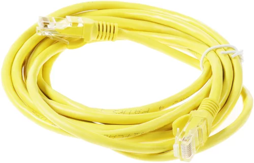 Патч-корд Premier PP12-3M/ Y 1000Гбит/ с UTP 4 пары cat5E CCA molded 3м желтый RJ-45 (m)-RJ-45 (m) (PP12-3M/Y)