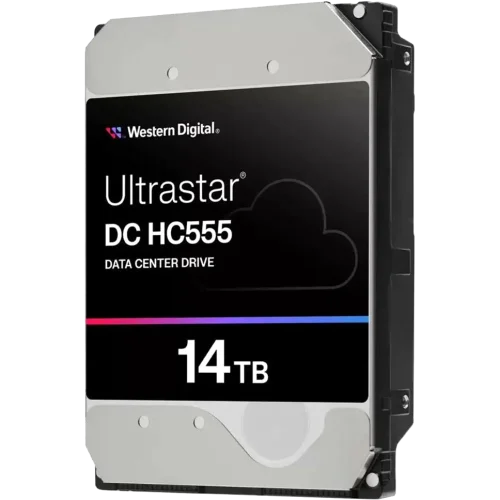 Жесткий диск/ HDD WD SAS Server 14Tb Ultrastar DC HC555 7200 12Gb/ s 512MB 1 year warranty (WUH722014CL5204)