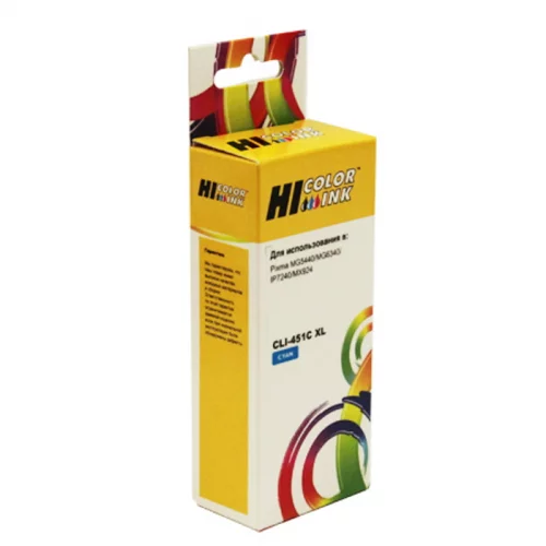 Картридж Hi-Black HB-CLI-451XL-C C (для PIXMA iP7240/ MG6340/ MG5440) (15013812)