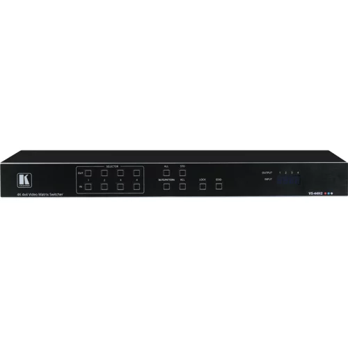 Матричный коммутатор 4х4 HDMI; поддержка 4K60 4:4:4 [20-80445130] (VS-44H2)