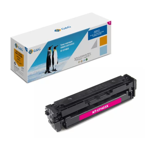 Тонер-картридж G&G NT-CF403X пурпурный 2300 страниц для НР LaserJet Color M252 / n/ dn/ dw M277n/ dw