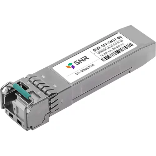 Модуль/ Модуль SFP+ WDM, дальность до 60км (21dB), 1330нм (SNR-SFP+W37-60)
