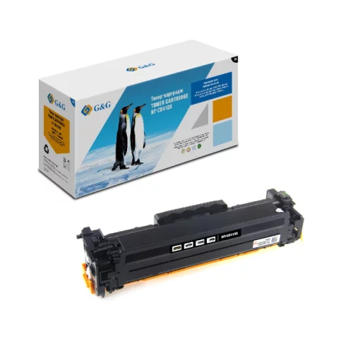 Тонер-картридж G&G NT-CE410X черный 4000 страниц для HP LaserJet Pro 300 color M351 Pro400 color M451