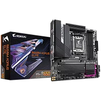 Материнская плата Gigabyte OEM B650M AORUS ELITE, Socket AM5, AMD B650, 4xDDR5-5200, HDMI+DP, 2xPCI-Ex16, 4xSATA3(RAID 0/ 1/ 10), 2xM.2, 8 Ch Audio, 2.5GLan, (4+4)xUSB2.0, (7+2)xUSB3.2, (1+1)xUSB3.2 Type-C™, mATX, RTL (B650M AORUS ELITE||OEM)