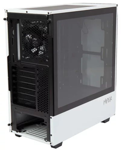 CASE HIPER PW81 белый без БП ATX 3x120mm 2xUSB2.0 2xUSB3.0 audio bott PSU фото 2