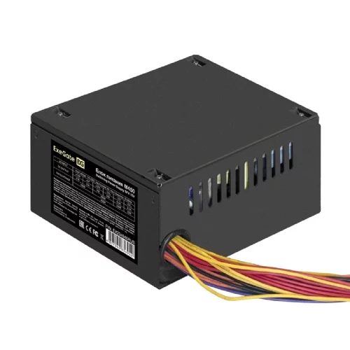 Exegate EX234946/ 251768 RUS Блок питания 450W ITX-M450, SFX, 8cm fan, 24+4pin, 2*SATA, 1*FDD, 1*IDE (EX234946RUS)