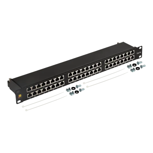 Патч-панель Lanmaster LAN-PPC48S5E 19 1U 48xRJ45 кат.5E STP