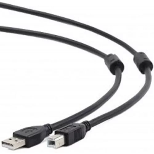 Cablexpert Кабель USB 2.0 Pro CCF2-USB2-AMBM-6, AM/ BM, 1.8м, экран, 2феррит.кольца, черный, пакет