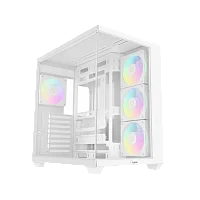 Корпус Компьютер без блока питания/ Case Ocypus Gamma C74 WH ARGB, Midi-Tower, TG, 4x120mm ARGB, 2xUSB-A 3.0 + 1xUSB-C 3.1, ATX, mATX, mITX White (GAMMA-C74-WHD400XX-GL)