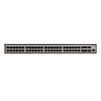Коммутатор/ Managed L3 Switch 48x1000Base-T PoE, 6x10GBase-X SFP+, PoE Budget 370W, RJ45 Console, 19" w/brackets (OS3254P/370W/A1A)