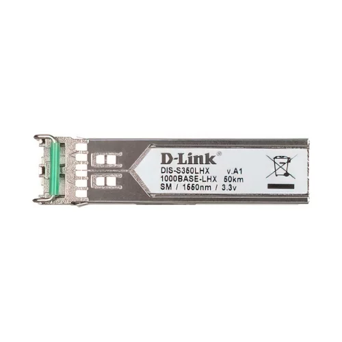 Трансивер/ DIS-S350LHX Industrial SFP Transceiver, 1000Base-LHX, Duplex LC, 1550nm, Single-mode, 50KM, - 40° to 85°C (S350LHX/A1A)
