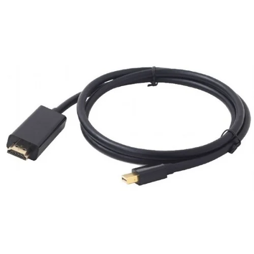 Cablexpert Кабель mDP-HDMI, 20M/ 19M, 1.8м, черный, позол.разъемы, пакет (CC-mDP-HDMI-6) фото 2