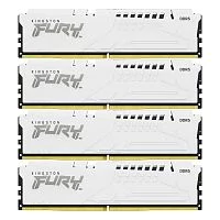 Модуль памяти Kingston 128GB DDR5 5200MHz DIMM FURY Beast White (4х32gb), CL40 (KF552C40BWK4-128)