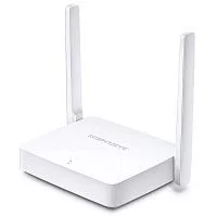 Маршрутизатор/ N300 Wi-Fi роутер, 1 WAN 10/100 Мбит/с + 2 LAN 10/100 Мбит/с, 2 fixed antennas (MW301R)